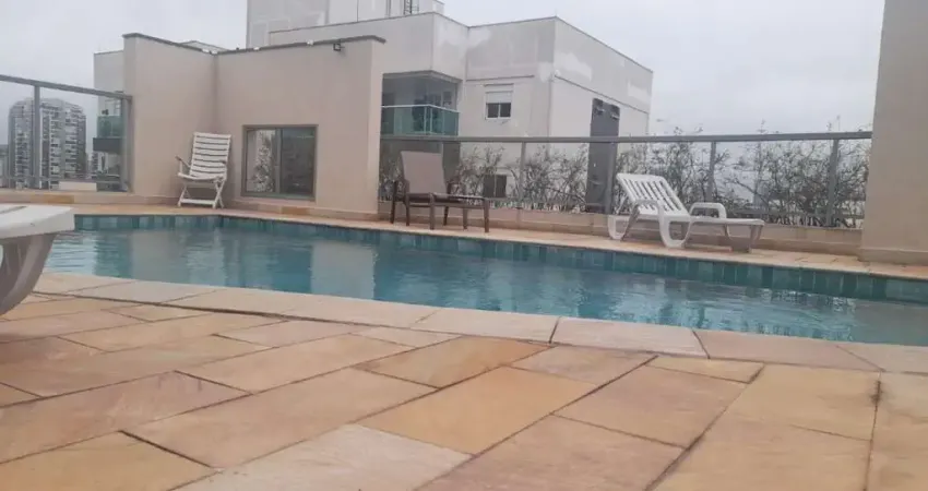 Espetacular apartamento tipo para venda em brooklin com 1 quarto, 40m²