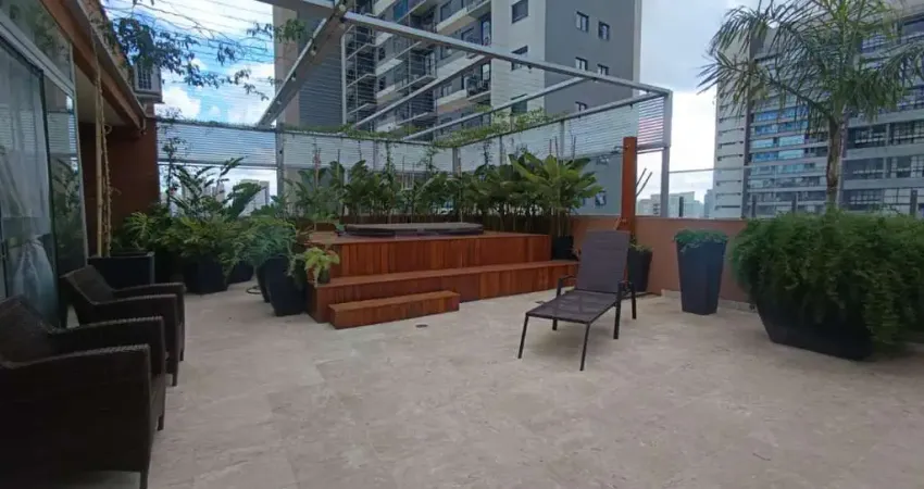 Atraente cobertura para venda em campo belo com 4 quartos, sendo 4 suítes, 318m²