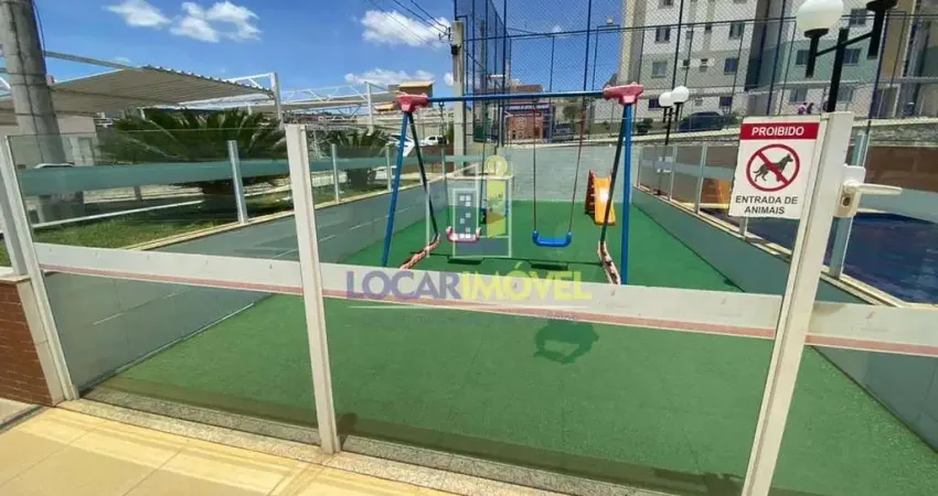 Apartamento no Residencial Cidadela, 2/4 sendo 1 suíte, 9º andar com elevador, área de lazer, Bairr