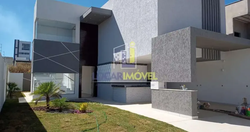 Casa Alto Padrão de 02 Pavimentos com 3 suítes podendo ser reversível para 4/4 + hidro + dependênci