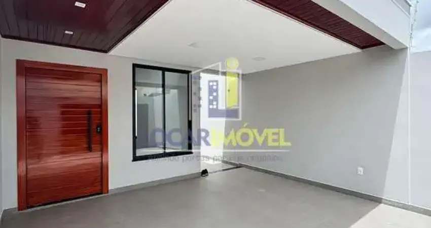 Excentente casa moderna nova podendo financiar, 3 quartos sendo 1 suíte, área gourmet, garagem para