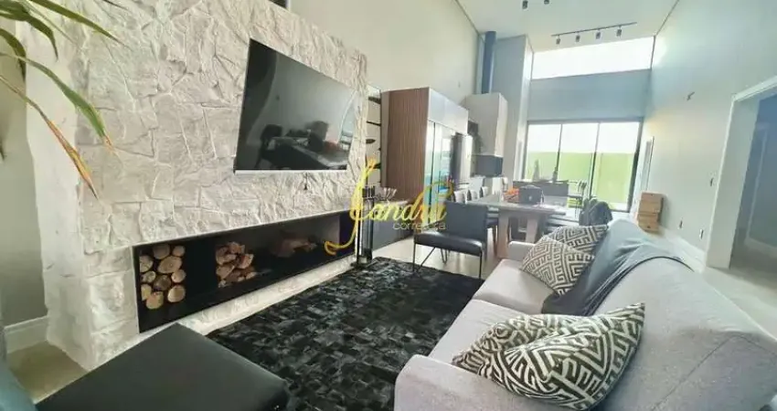 Casa térrea em obra com 04 suítes e área construída de 166,93m2