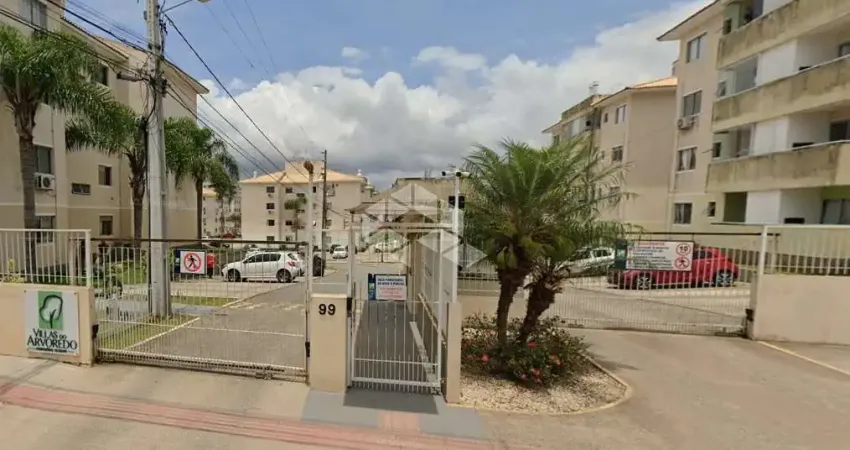 Apartamento 02 dormitórios semimobiliado com Sacada em Areias, São José - SC
