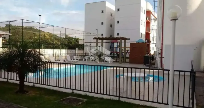 Apto semi mobiliado, c/sacada de frente para a rua - aririu - palhoça - sc