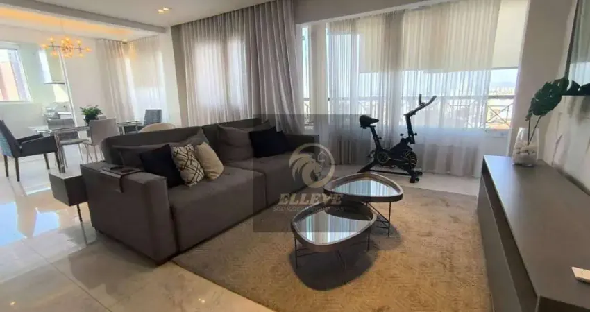 Apartamento para alugar, 238 m² por r$ 12.870,00/mês - anhangabaú - jundiaí/sp