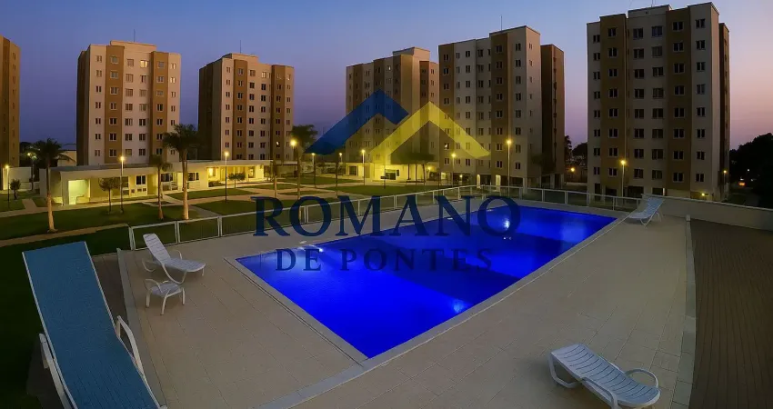 Apartamento semi mobiliado - condominio club - joão bettega