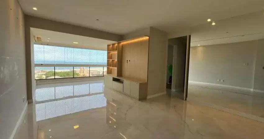 Lindo apartamento vista mar armacao 3/4 com varanda gourmet, vista mar.