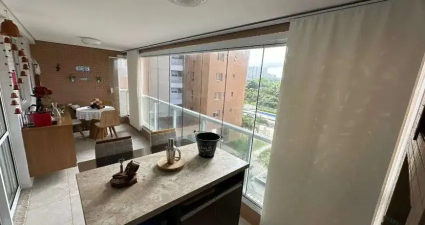 Apartamento platno greenville 3/4 com suíte, varanda gourmet com churrasqueira.