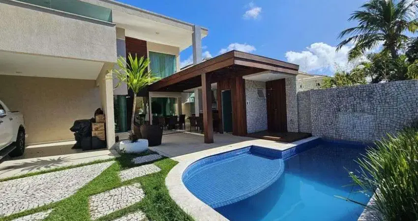 Casa priscila dutra 4 suítes | condomínio san francisco | 242m² | energia solar | piscina e área gou