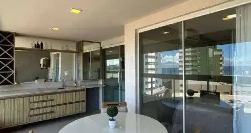 Apartamento armaçåo quarto e sala, 1/4, vista mar, varanda gourmet, finamente decorado.