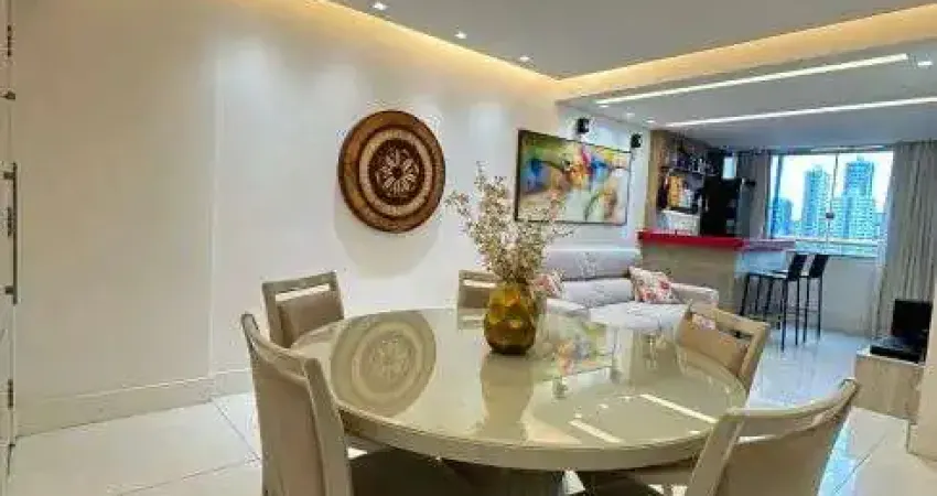 Caminho das arvores 3/4, 1 suíte, closet, varanda integrada.