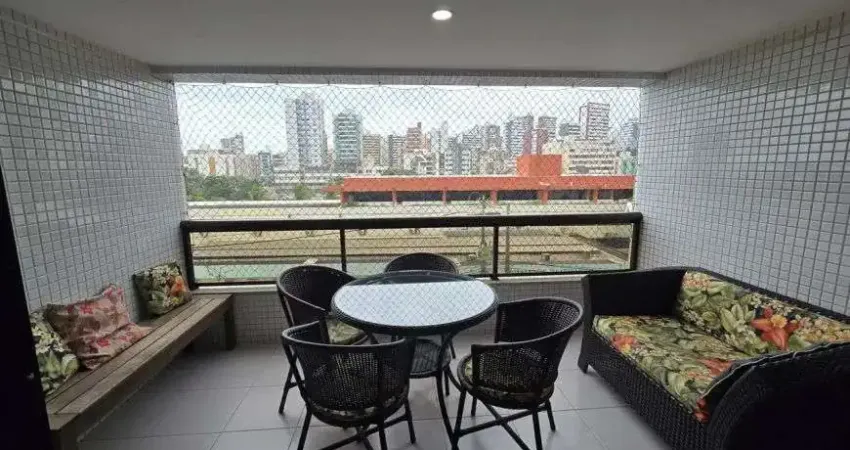Apartamento costa azul 3/4 com varanda e dependencia completa