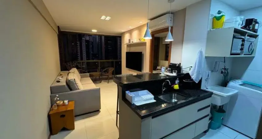 Apartamento graça prime residence 1/4, quarto e sala, nascente.