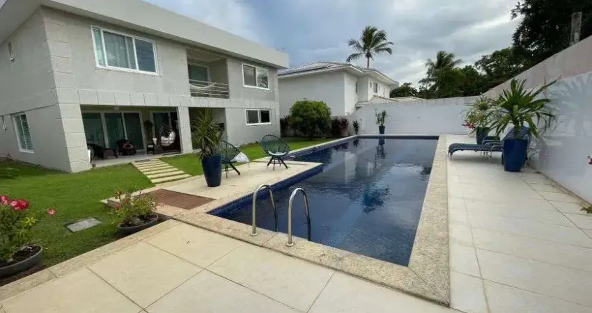 Casa em condomínio fechado com 4 quartos para alugar na Rodovia BA-099 - Estrada do Côco, 1010, Abrantes, Camaçari
