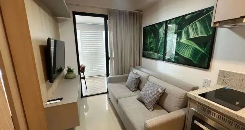 Locação | graça | 1/4 e sala | 32m² | varanda | mobiliado | 1 vaga rotativa