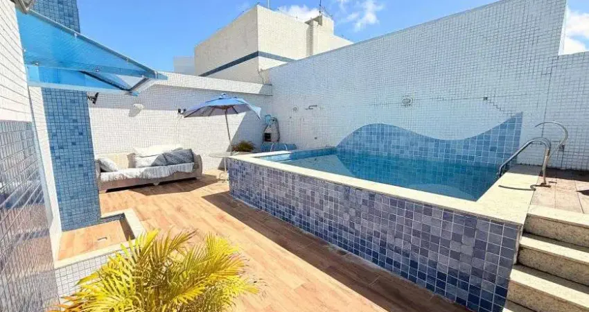 Cobertura ferente mar jardim armaçao, 2 suíte, piscina privativa.