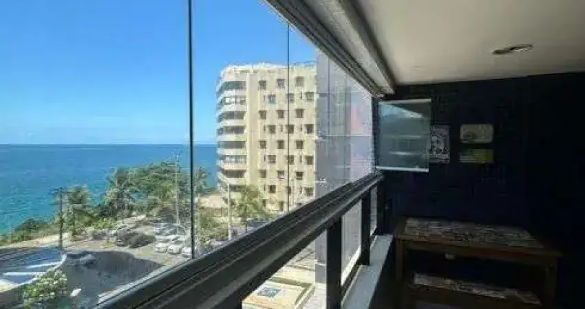 Ondina choice - vista mar quarto e sala 1/4, mobiliado, varanda.