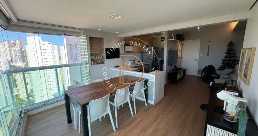 Apartamento 1/4 e sala com 59m2 no celebration garibaldi reformado e decorado