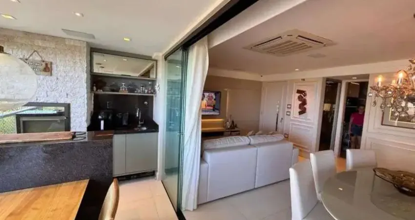 Apartamento greenville patamares 3/4, escritorio, andar alto, vista mar.