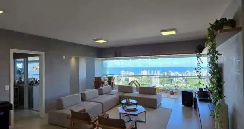 Cobertura penthouse greenville | patamares – ba. vista mar, nascente total.