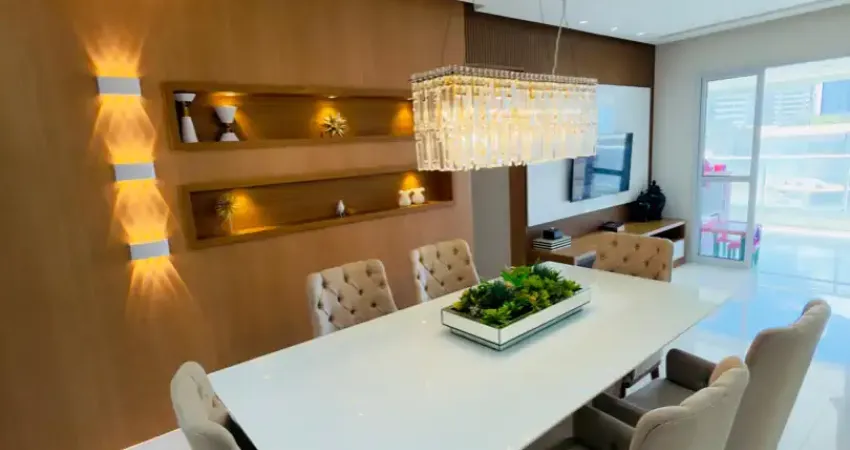 Apartamento 3/4, 02 suítes, mobiliado no jardim armação vista mar