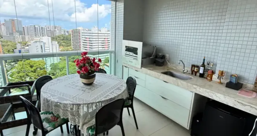 Diamond alto do itaigara – sofisticação e conforto em andar alto | 153m²