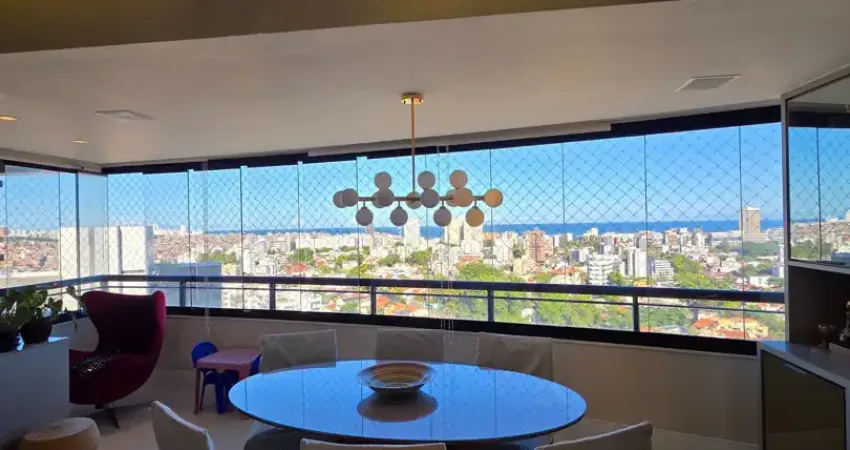 Horto florestal 3 suítes, porteira fechada, andar alto, 4 vagas.