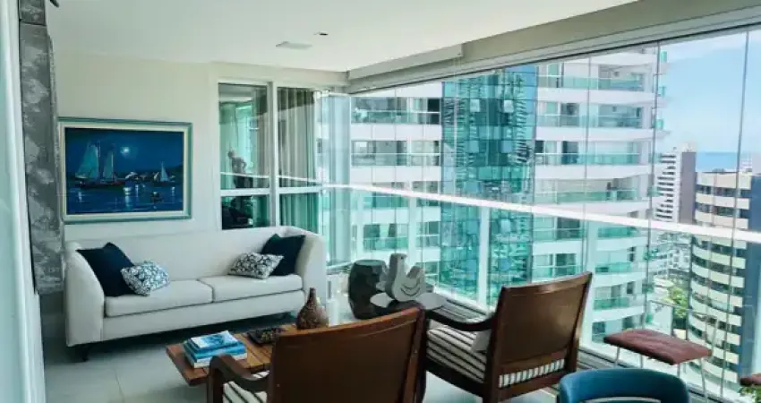 Apartamento graça vila augusta, 3 suites vista mar na barra.