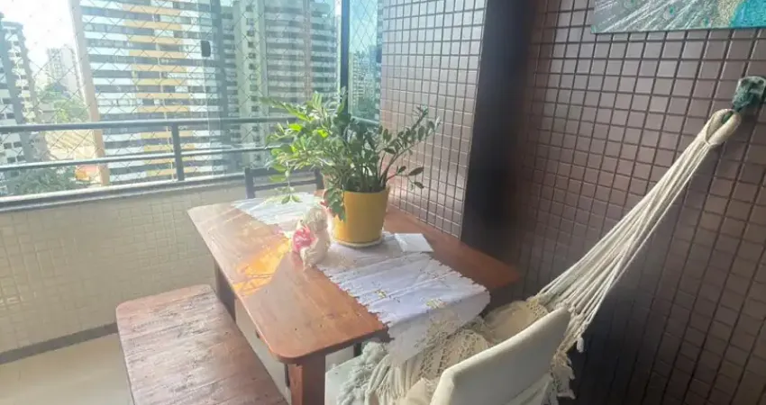 Pituba vilee, excelente apartamento 03 suítes + gabinete no pituba ville