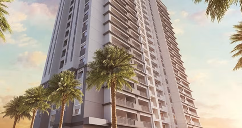 Apartamento em condomínio resort no Belém com 2 suítes
