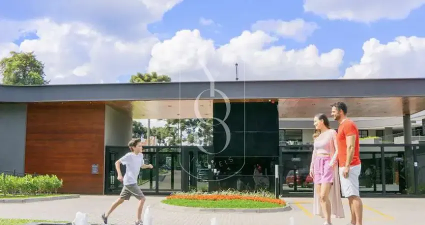 Terreno em condomínio fechado à venda na Avenida Cândido Hartmann, Santa Felicidade, Curitiba