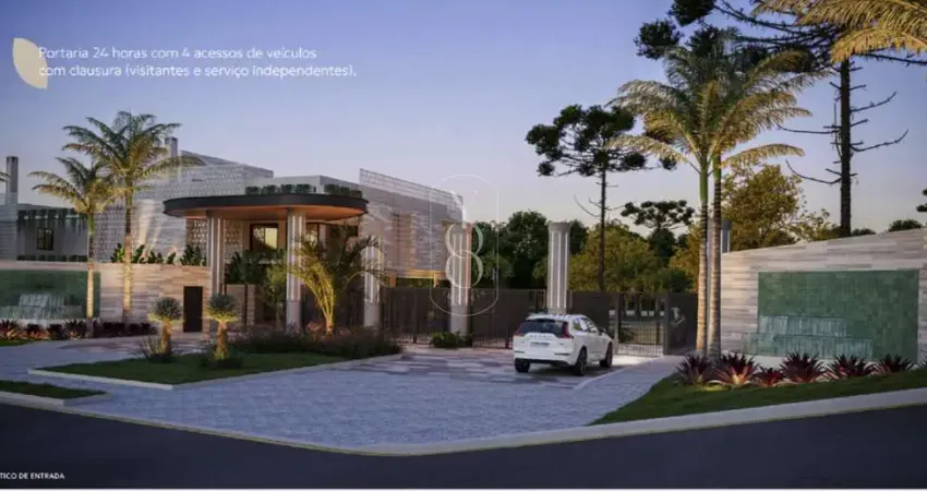 Terreno em condomínio fechado à venda na Rua Luiz Tramontin, Campo Comprido, Curitiba