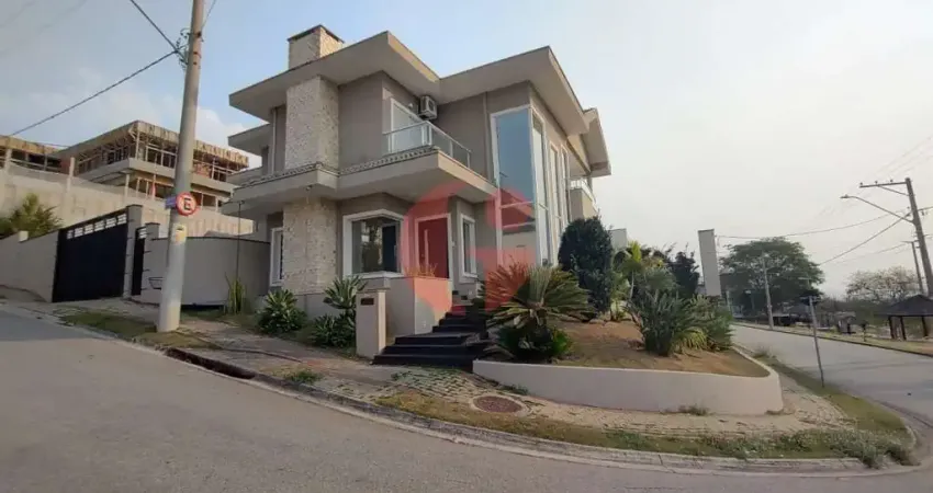 Sobrado alto padrão 430m² 4 suites e 2 vagas no condomínio Jaguary!