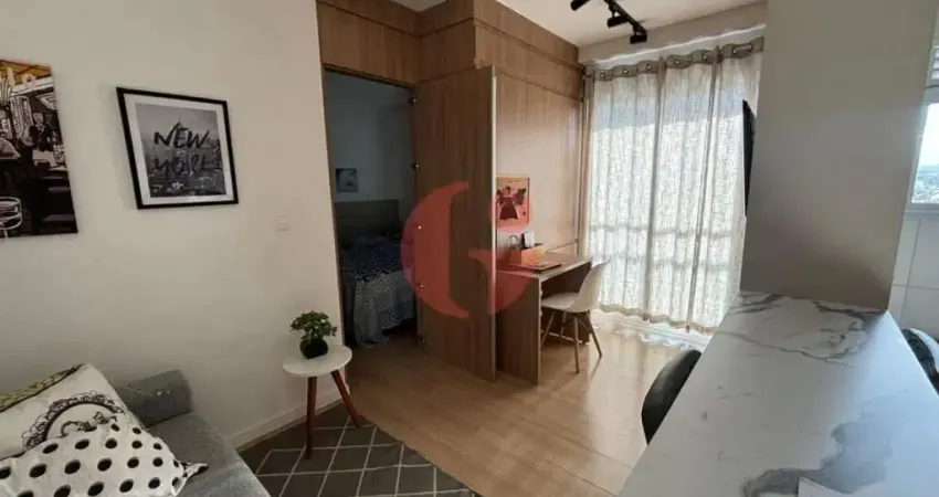 Apartamento mobiliado para venda com 01 dormitório e 01 suíte - 36 m² no bairro Jardim Aquarius