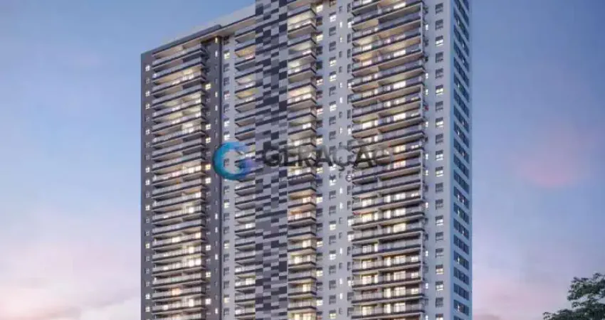 Apartamento quadria de 1 dormitório com 45 m² e 1 vaga de garagem no jardim aquarius