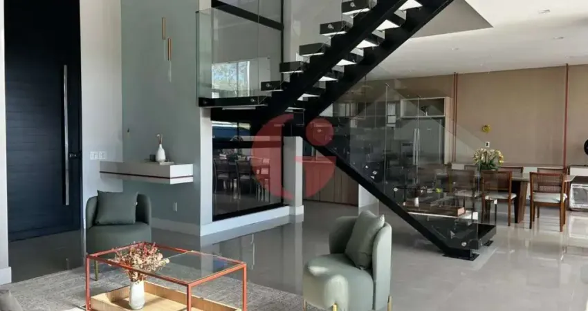 Casa ampla e moderna com 4 quartos e 2 suítes - 317m² com vista permanente no recanto santa barbara | jambeiro - sp