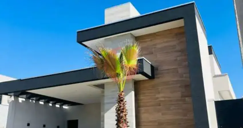 Casa térrea em condomínio para venda com 3 suítes e 3 vagas de garagem com 187m² - caçapava