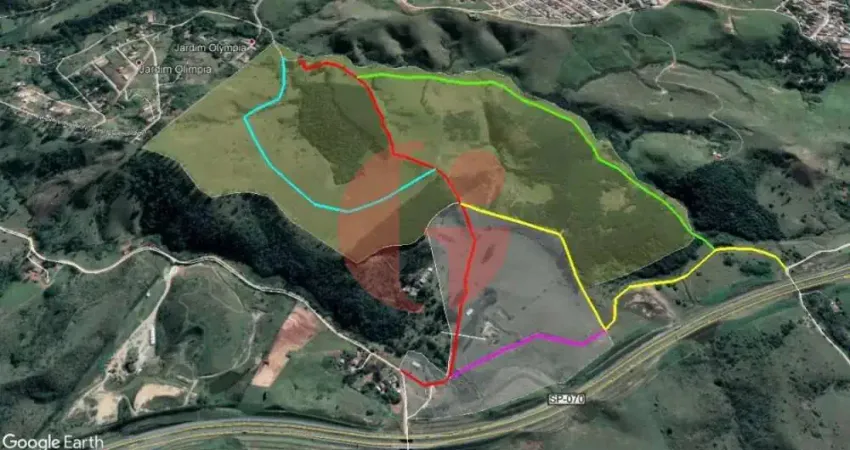 Área 254.000m² - Jardim Maria Amélia - Jacareí