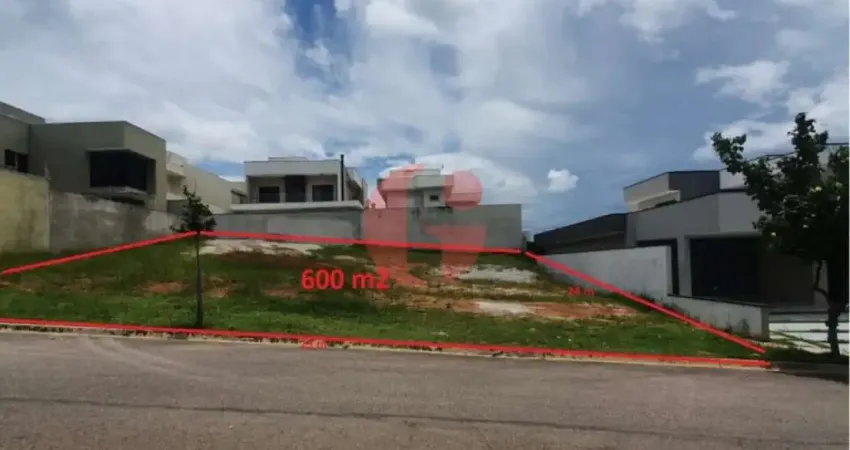 Terreno em condomínio fechado para venda com 600m² no Residencial Terras do Vale - Caçapava-SP