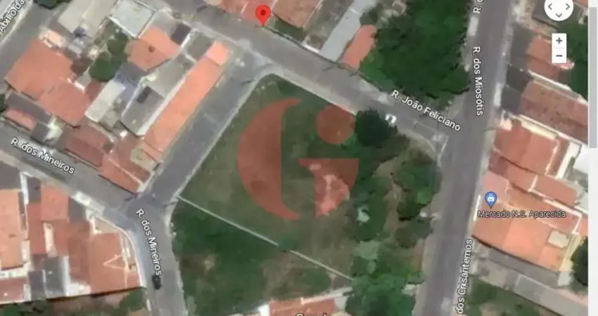 Terreno de esquina para venda com 1.500m² - Jardim Bela Vista Jacareí