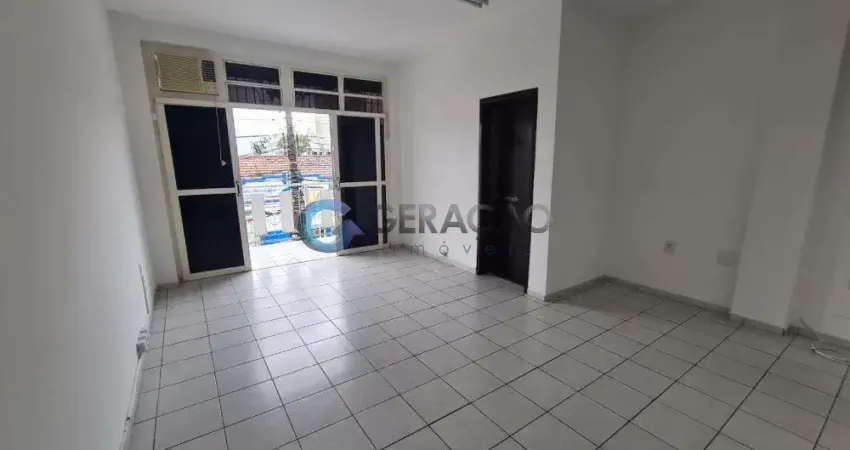 Sala comercial com 57 m2 para locação no centro de são josé dos campos