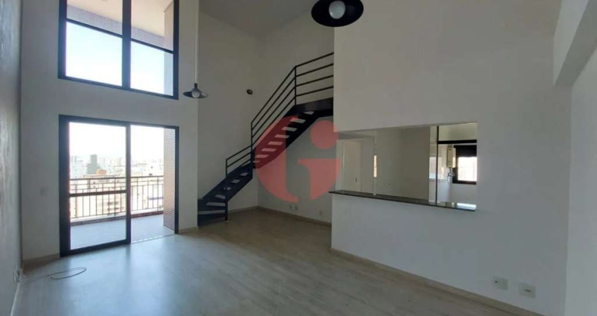 Apartamento duplex para locação com 03 quartos e 03 vagas de garagem - 97m² no bairro Jardim Aquarius