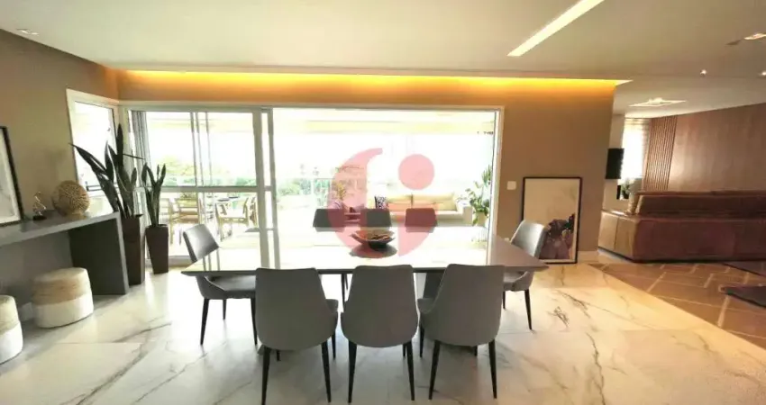 Apartamento mobiliado para venda com 4 suítes e 3 vagas de garagem - 278m² - Jardim das Colinas
