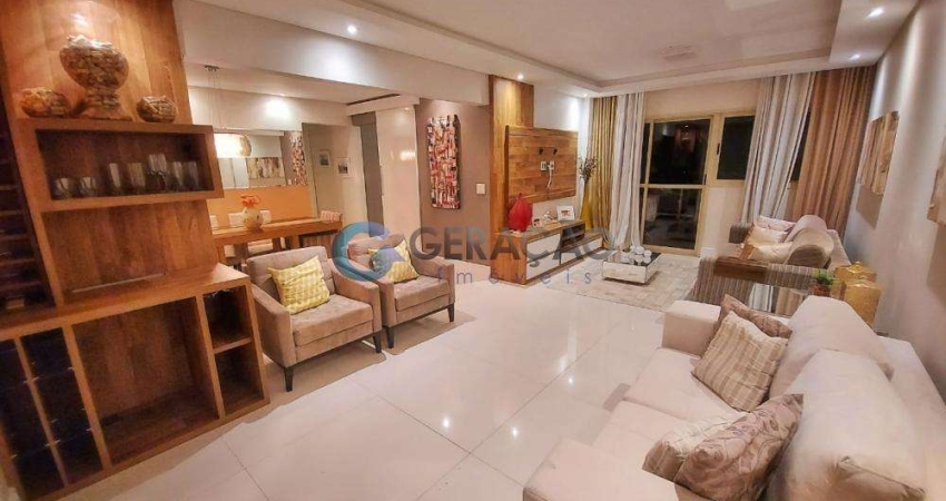 Apartamento para locação com 03 quartos e 02 vagas de garagem - 113m² no bairro Jardim Aquarius