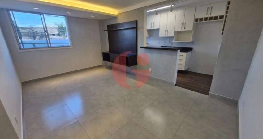 Apartamento reformado para locação com 02 dormitórios- no bairro Jardim América