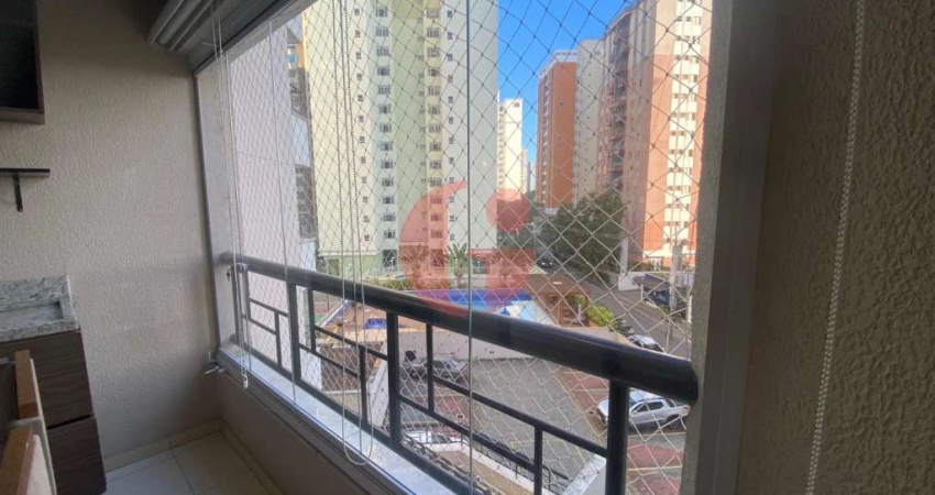 Apartamento mobiliado para venda e locação com 02 dormitórios sendo 01 suíte - No bairro Jardim Aquarius