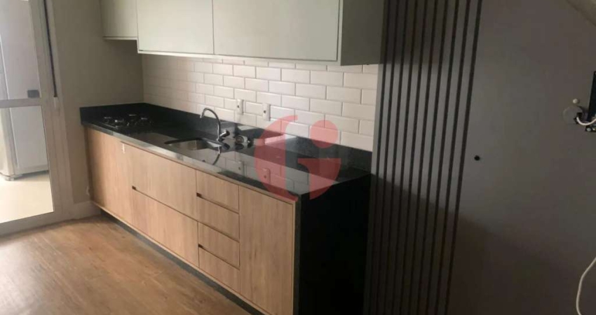 Apartamento para locação com 1 quarto e 1 vaga de garagem - 40m² no bairro Jardim Aquarius