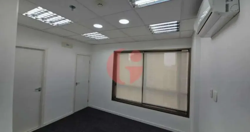 Sala comercial para locação com 32 m² e 1 banheiro- no bairro jardim aquarius