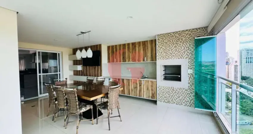 Apartamento mobiliado para venda e locação com 4 quartos sendo 4 suítes - 259m² no bairro jardim aquarius