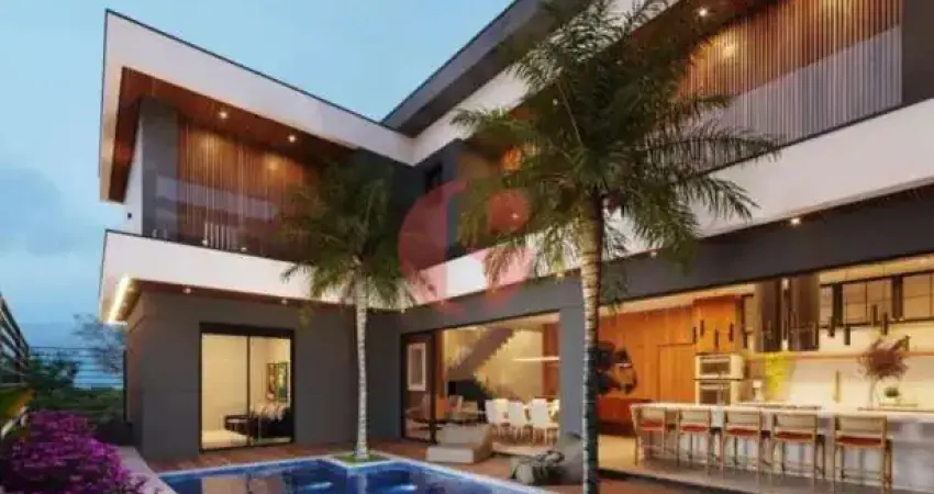 Casa/sobrado em condomínio à venda com 5 quartos sendo 5 suítes- 397,05m² construídos - terras alpha